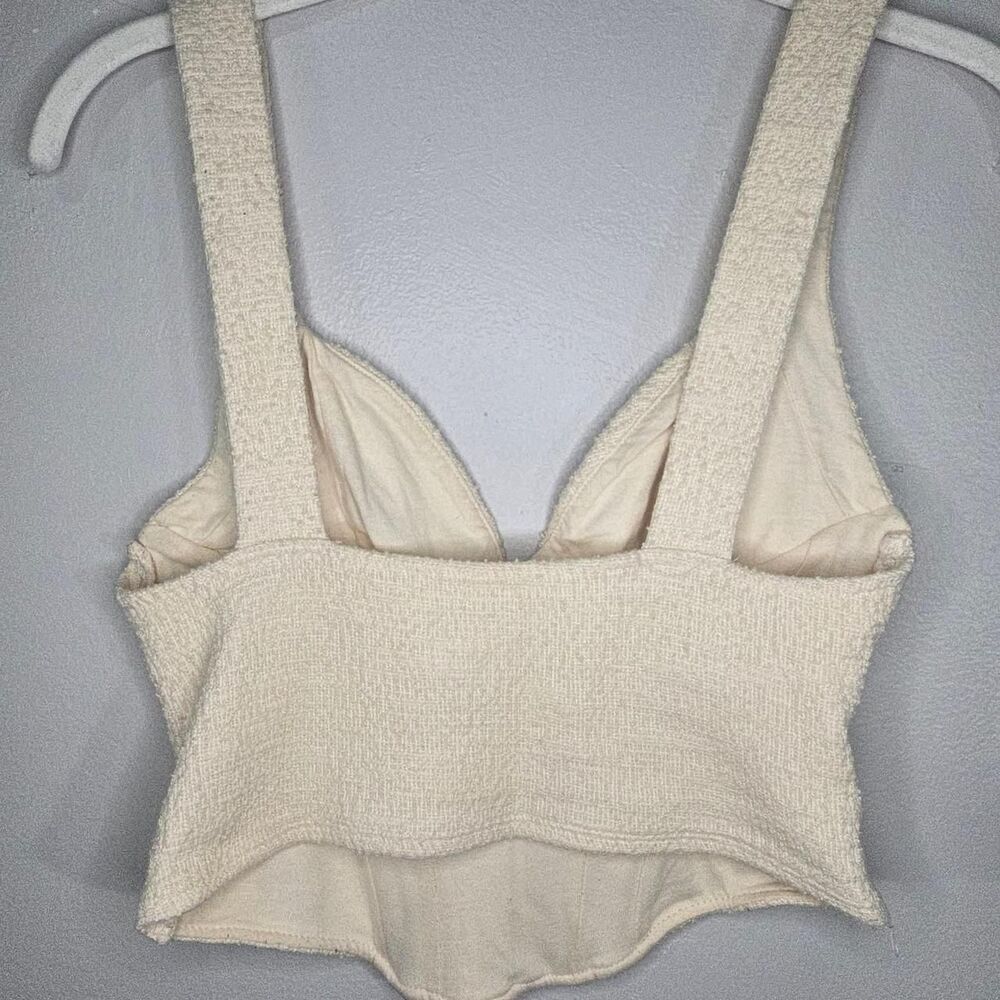 Zara Women's Cream and White Corset - Picture 5 of 5